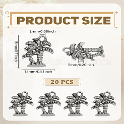 20Pcs Tibetan Style Alloy Pendants&nbsp;FIND-LP0006-42