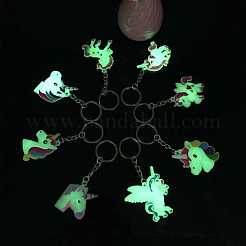 Luminous PVC Plastic Keychain&nbsp;LUMI-PW0001-202