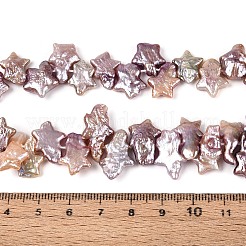 Natural Baroque Keshi Pearl Beads Strands&nbsp;PEAR-S020-Z04-03A