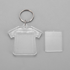 Acrylic Keychain&nbsp;KEYC-WH0016-02A