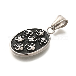 304 Stainless Steel Pendants&nbsp;STAS-Z110-26AS-02