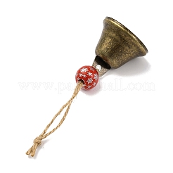 Christmas Iron Bell Hanging Ornaments&nbsp;HJEW-JM02443