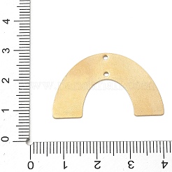 Brass Arch Shaped Links Connector Charms&nbsp;KK-D263-10G
