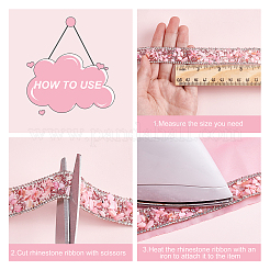 1M Hotfix Rhinestone Tape&nbsp;DIY-PH0008-77