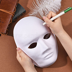 3Pcs Blank Human Mask&nbsp;AJEW-SP0003-95A