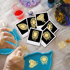 Nickel Decoration Stickers&nbsp;DIY-WH0450-092
