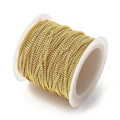 Brass Curb Chains&nbsp;CHC-U002-01G-02