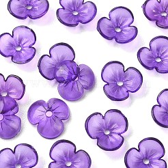 Transparent Acrylic Bead Caps&nbsp;TACR-YW0001-84B