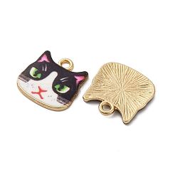 Alloy Enamel Pendants&nbsp;ENAM-V002-04G-05