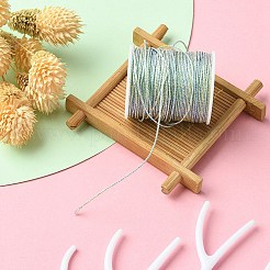 17M Rainbow Color Polyester Sewing Metallic Thread&nbsp;OCOR-E026-08C