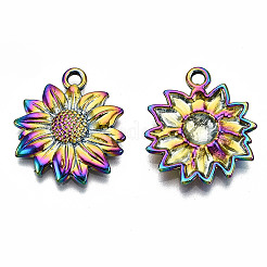 Rainbow Color Alloy Pendants&nbsp;X-PALLOY-S180-029-RS