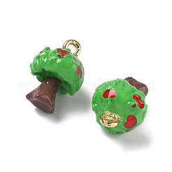 Alloy Enamel Pendants&nbsp;FIND-A060-01G-01