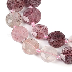 Natural Strawberry Quartz Beads Strands&nbsp;G-C116-A41-01