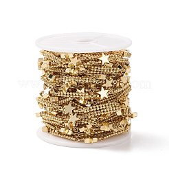 Brass Star Link Chains&nbsp;CHC-P009-08G