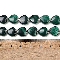 Natural Malachite Beads Strands&nbsp;G-L630-B01-10x10mm