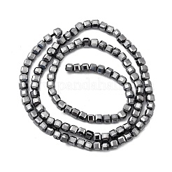 Synthetic Terahertz Stone Beads Strands&nbsp;G-H327-L03-02