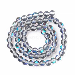 Synthetic Moonstone Beads Strands&nbsp;G-E573-02A-08