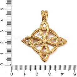 304 Stainless Steel Pendants&nbsp;STAS-E526-02G