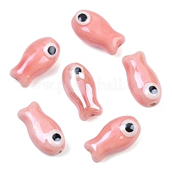 Handmade Porcelain Beads&nbsp;LS-PORC-WH0019-02B