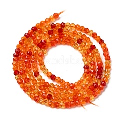 Transparent Glass Beads Strands&nbsp;GLAA-H027-01I