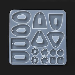 DIY Silicone Pendant Molds&nbsp;DIY-G079-12A