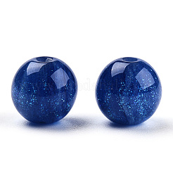 Round Imitation Cat Eye Resin Beads&nbsp;RESI-TAC0017-08H