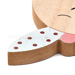 Easter Theme Natural Wood Display Decorations&nbsp;LS-AJEW-P087-A02