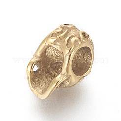 304 Stainless Steel European Beads&nbsp;STAS-F150-103G