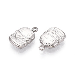 304 Stainless Steel Charms&nbsp;STAS-T067-75P