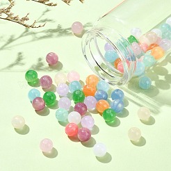 100Pcs 11 Colors Resin Imitation Cat Eye Beads&nbsp;FIND-CJ0003-15
