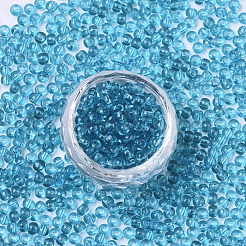 6/0 Transparent Glass Seed Beads&nbsp;SEED-S040-09A-07