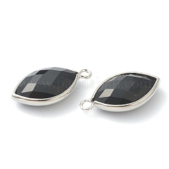 Natural Obsidian Pendants&nbsp;G-B009-01P-E