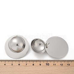 304 Stainless Steel Stud Earrings&nbsp;EJEW-S265-05P