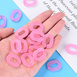 Transparent Acrylic Linking Rings&nbsp;MACR-S373-20A-D12