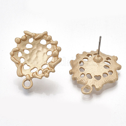 Alloy Stud Earring Findings&nbsp;PALLOY-T065-52