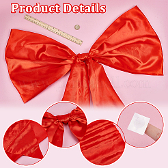 Cloth Big Bowknot Ornaments&nbsp;DIY-WH0308-957A