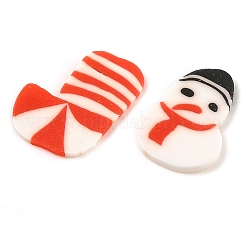 Christmas Theme Handmade Polymer Clay Cabochons&nbsp;CLAY-Q004-24A
