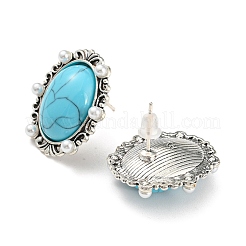 Bohemia Style Alloy Oval Jewelry Set&nbsp;SJEW-H076-01AS