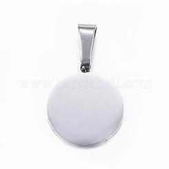 Non-Tarnish 304 Stainless Steel Pendants&nbsp;STAS-H355-22P
