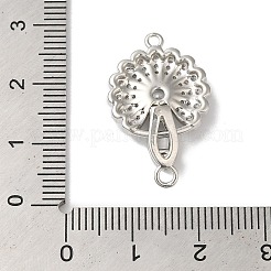 Rack Plating Brass Micro Pave Clear Cubic Zirconia Fold Over Clasps&nbsp;KK-A222-14P