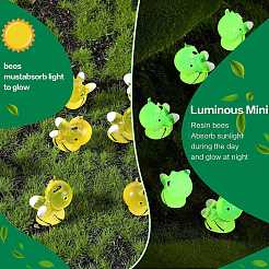 50Pcs Luminous Resin Display Decorations&nbsp;RESI-SZ0003-55