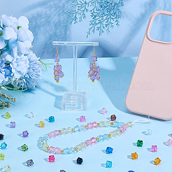 24 Colors Transparent Acrylic Beads&nbsp;TACR-PH0001-94