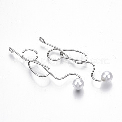 Rack Plating Alloy Wire Wrapped Big Pendants&nbsp;LS-PALLOY-S132-151P-RS