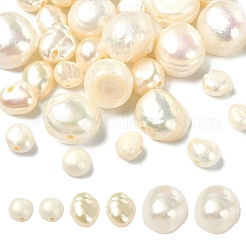 30Pcs 3 Styles Natural Cultured Freshwater Pearl Beads Strands&nbsp;PEAR-YW0001-05
