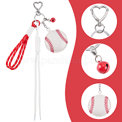 1Pc Sports ThemePU Leather Keychains&nbsp;KEYC-SP0001-67E