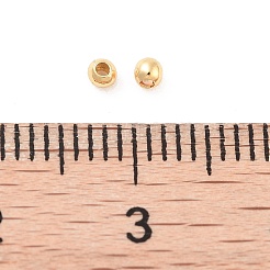 Rack Plating Brass Beads&nbsp;KK-WH0034-02J-G02