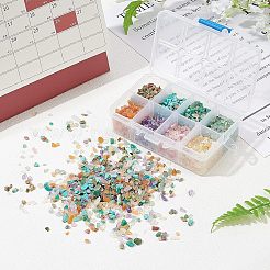 Natural & Synthetic Mixed Gemston Chip Beads&nbsp;G-OC0001-57