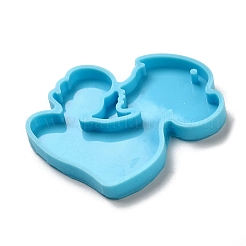 Mother's Day Mother with Baby Silicone Pendant Molds&nbsp;AJEW-M221-02C