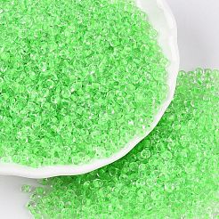 8/0 Inside Colours Transparent Glass Seed Beads&nbsp;SEED-T007-06D