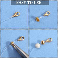 200Pcs 2 Colors Brass Crimp Beads Covers&nbsp;KK-SP0001-88